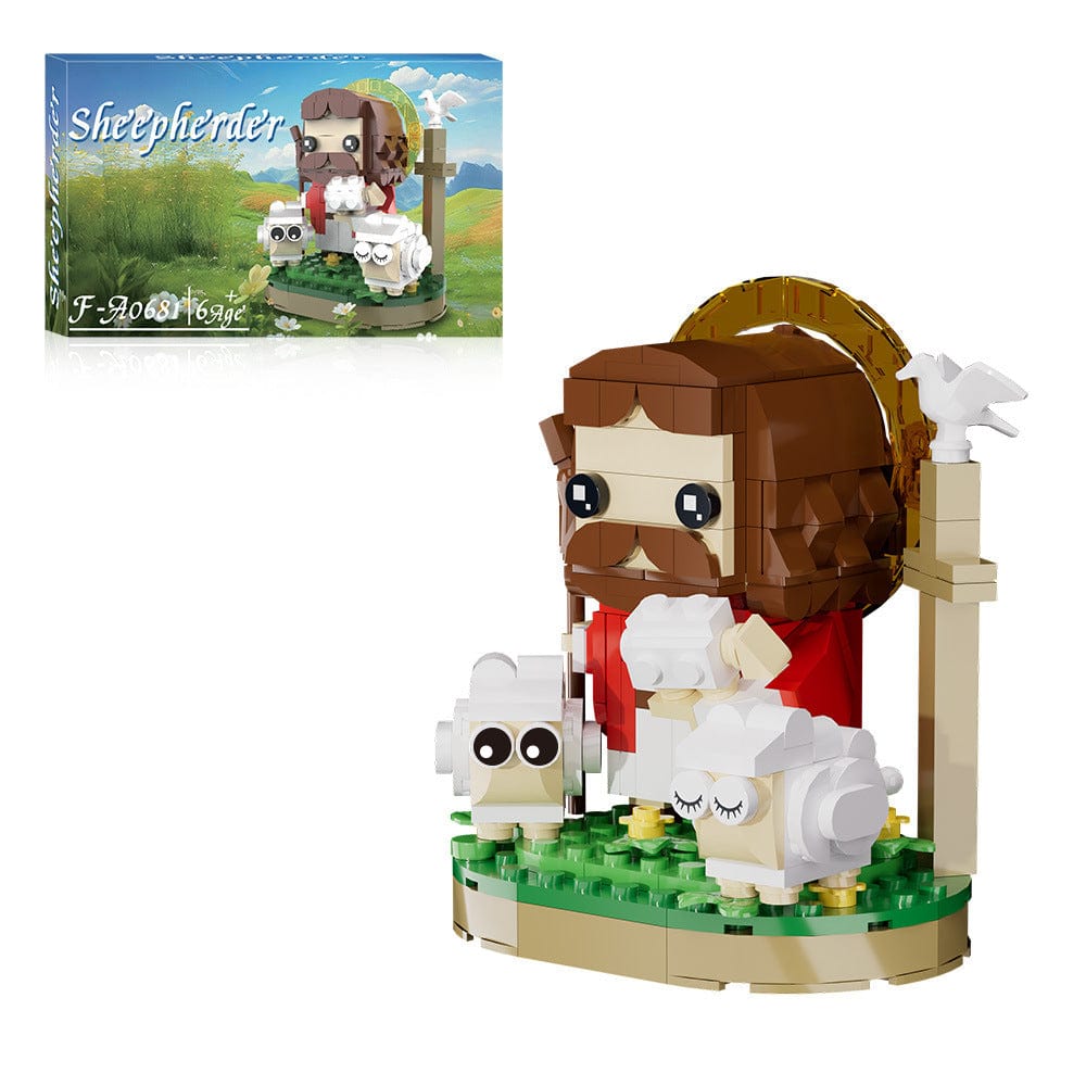 Shepherd & Jesus | Building Blocks For Kids