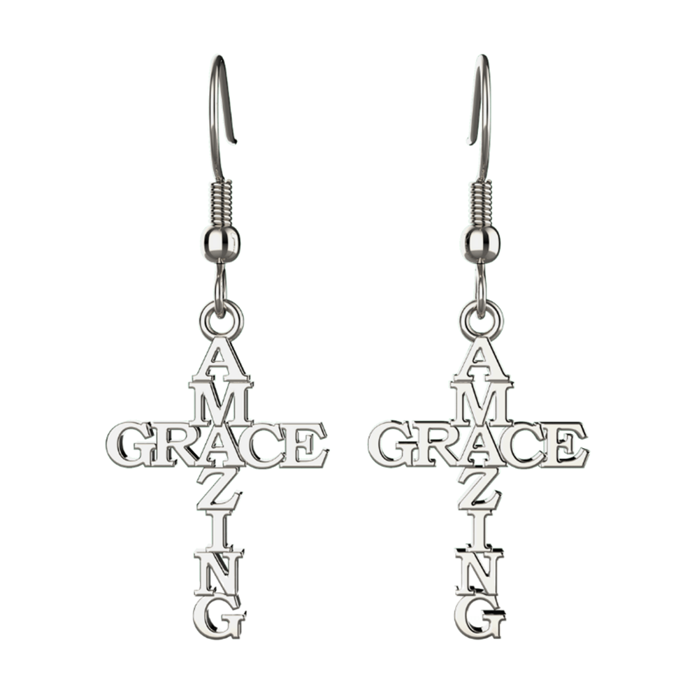"Amazing Grace" Earrings by Godisabove™