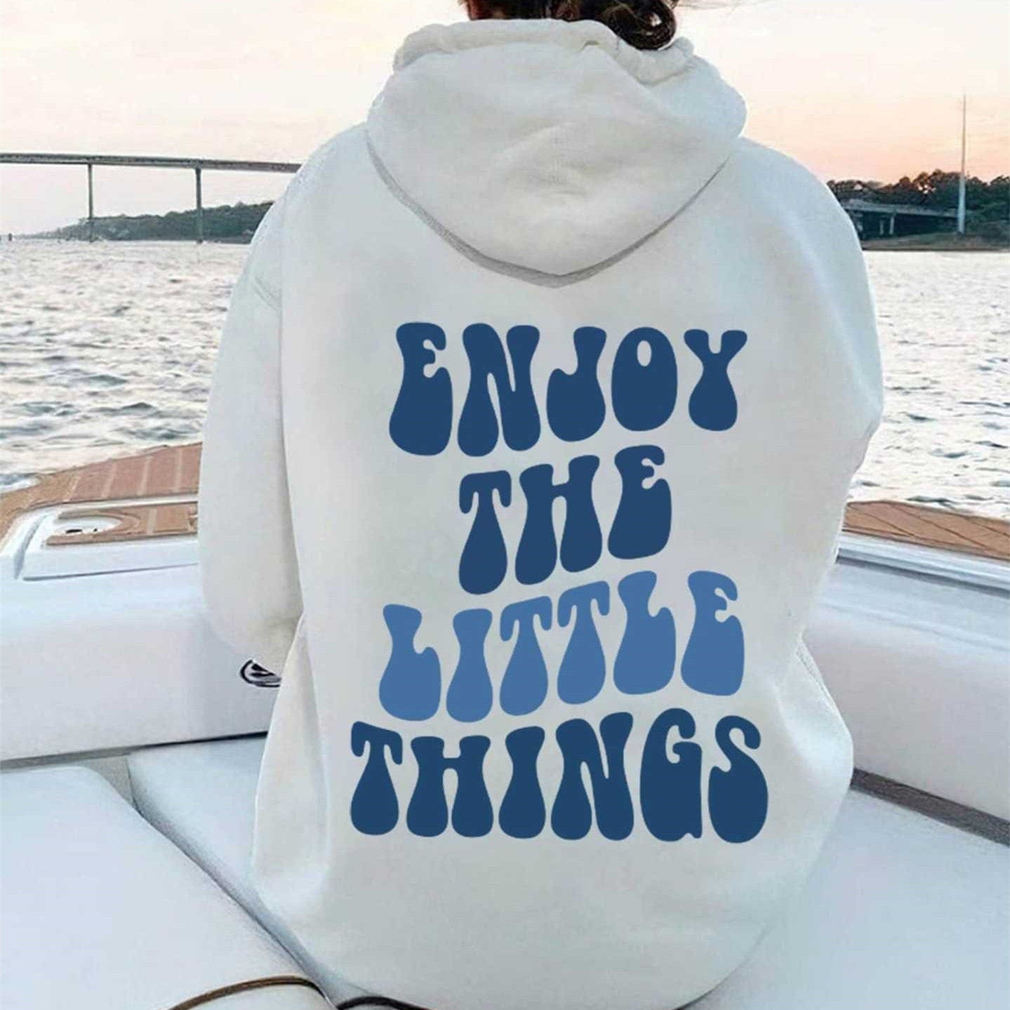 "Enjoy the little things" Hoodie by Godisabove™