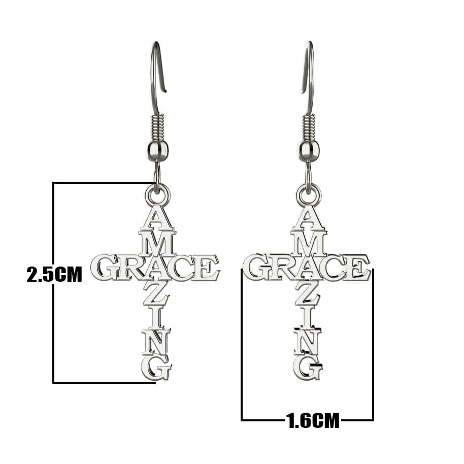 "Amazing Grace" Earrings by Godisabove™