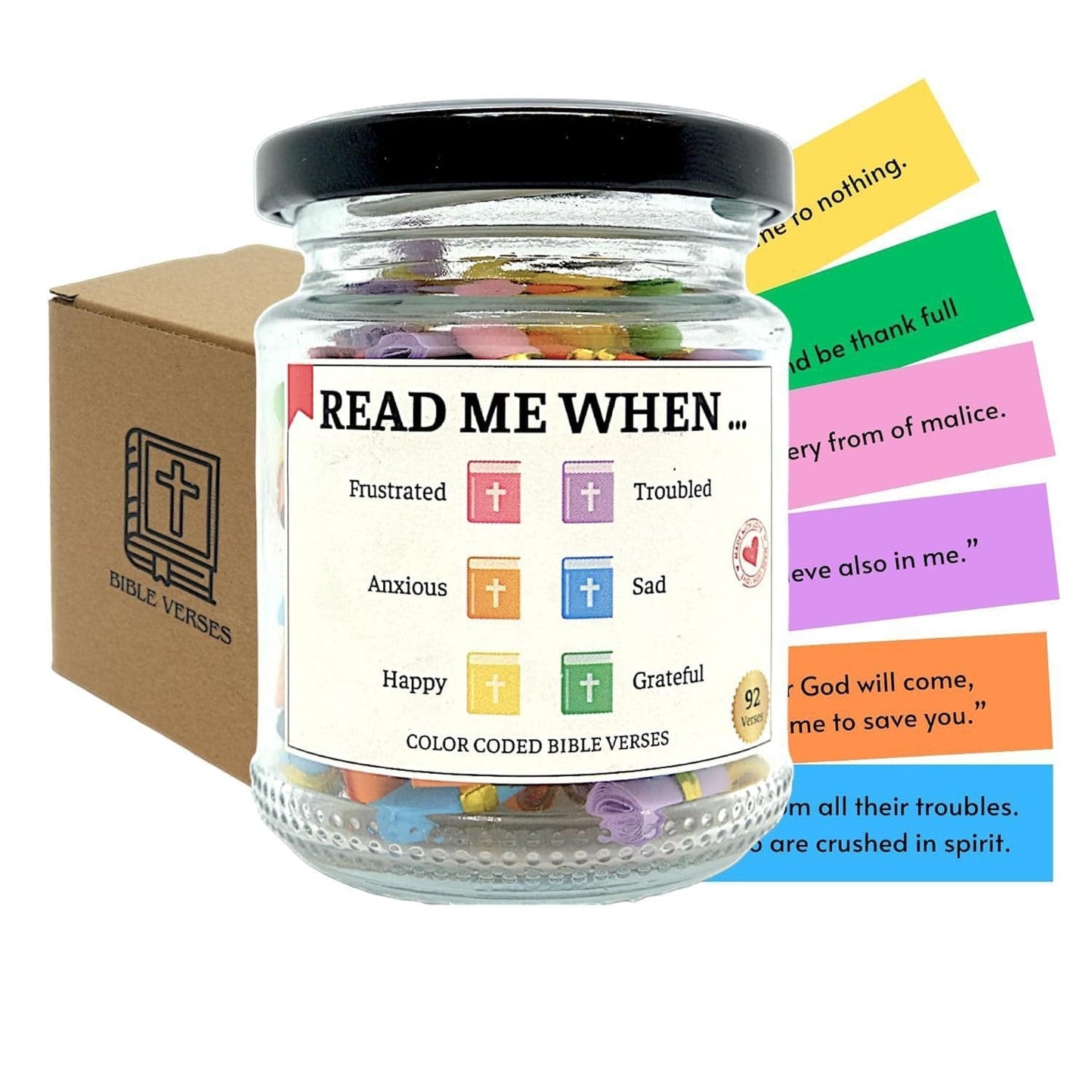 Hand Rolled Bible Jar