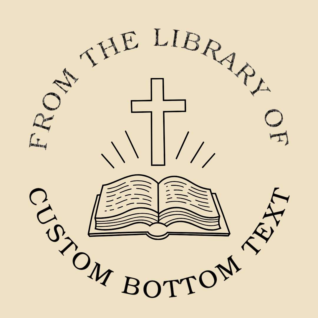 Godisabove™ Custom Book Embosser (Comes with free embosser gift box)