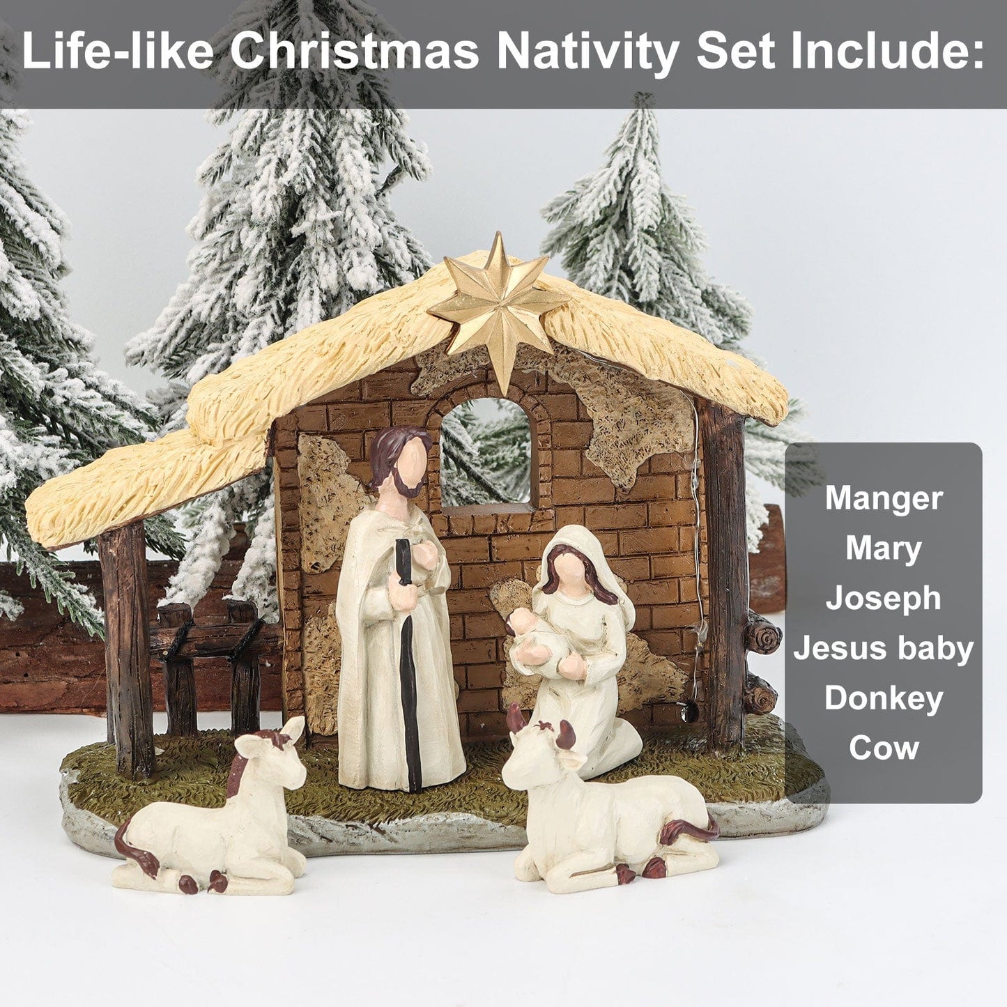 Jesus Descent Home Decor | 5pcs Set