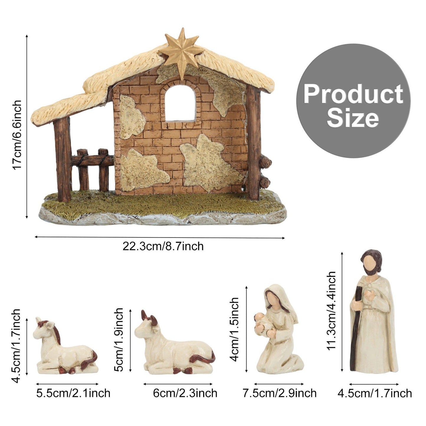 Jesus Descent Home Decor | 5pcs Set