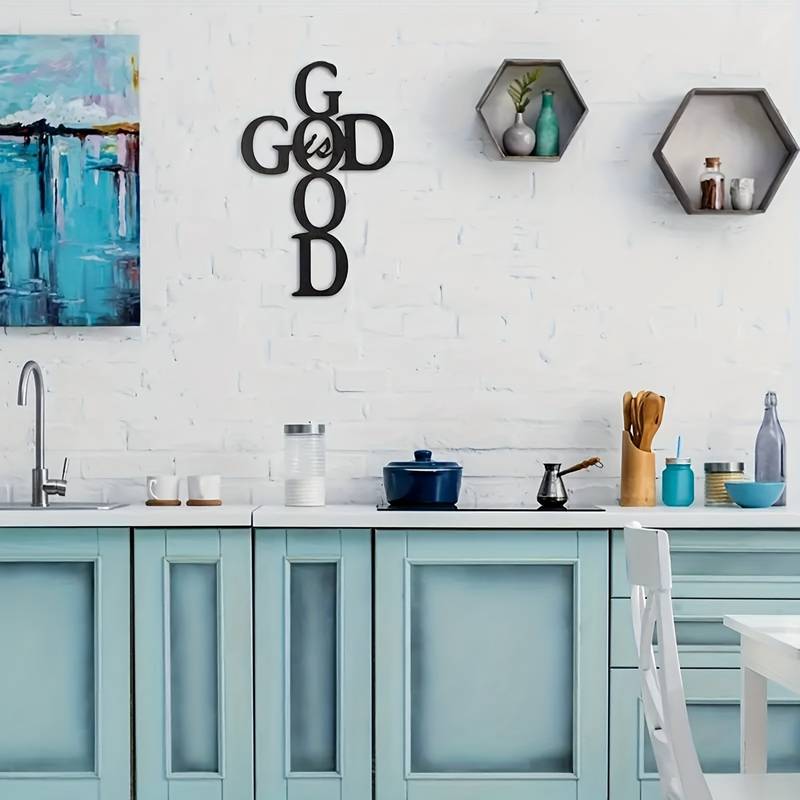 "God Is Good" Handmade Metal Wall Decor by Godisabove™