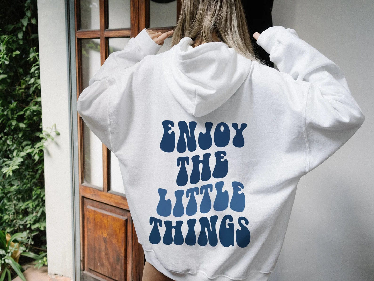 "Enjoy the little things" Hoodie by Godisabove™