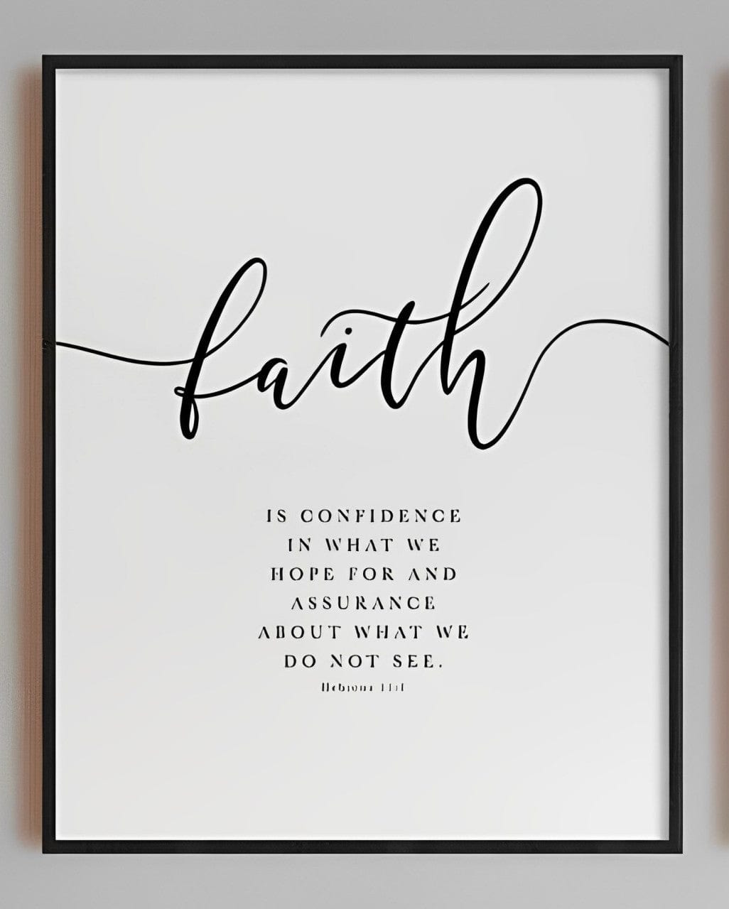 Handmade (Faith Hope Love) Bible Verse Canvas by Godisabove™