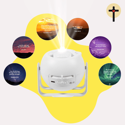 (GIFTING OFFER) Godisabove - The Bible Projector (Comes with 6 Free Scripture Discs)