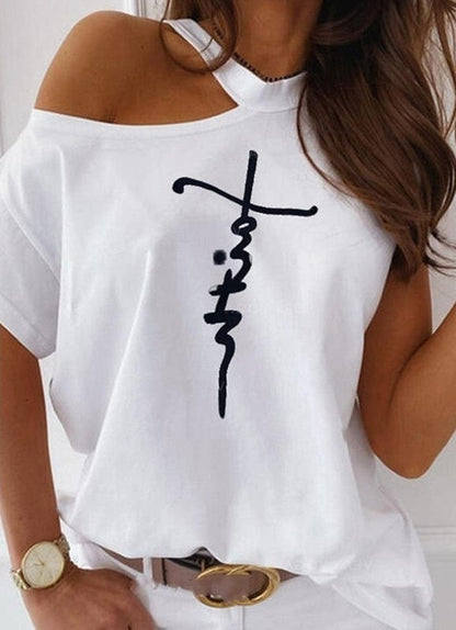 "Simple Faith Collection" T-Shirt by Godisabove™