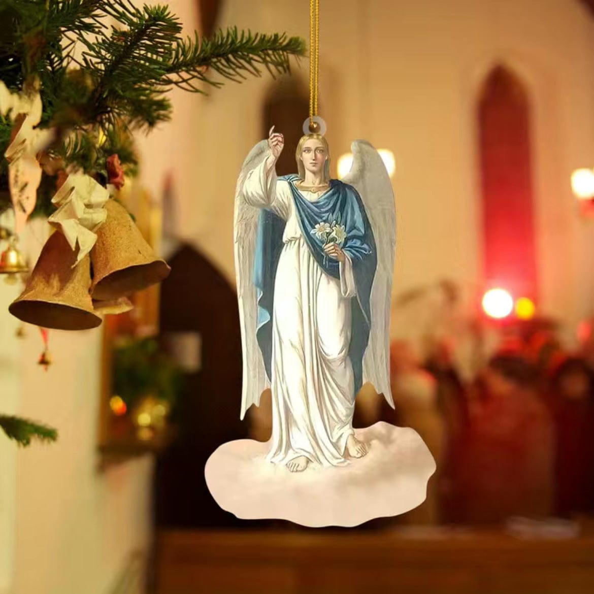 Holy Figures Ornaments | Flat Decors For Christmas Tree
