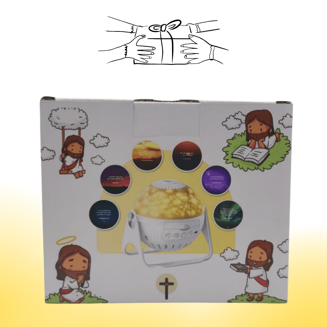 (GIFTING OFFER) Godisabove Bible Verse Projector (6 Free Scripture Discs Included)
