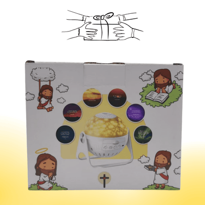 (GIFTING OFFER) Godisabove Bible Verse Projector (6 Free Scripture Discs Included)