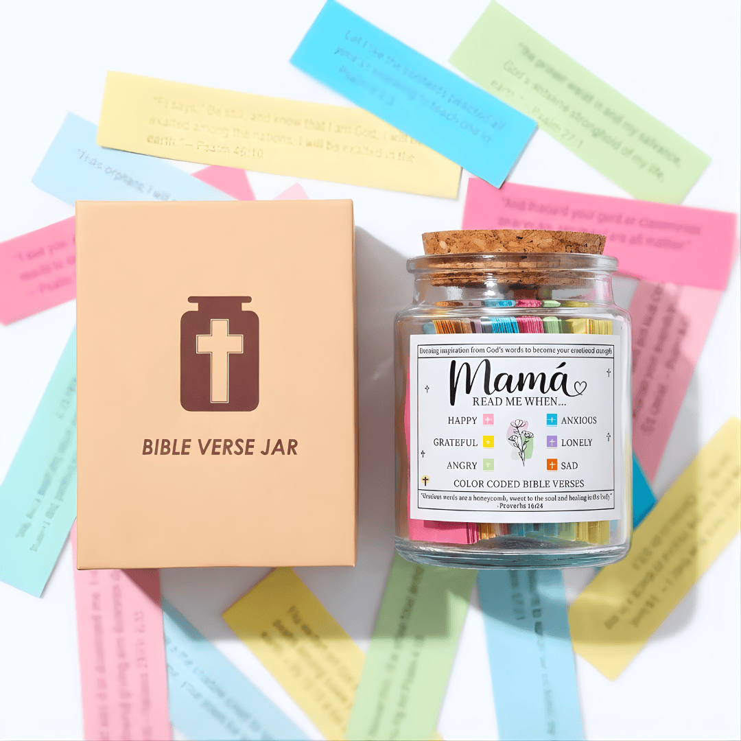 (LIMITED EDITION) Mama Jar - Handmade 90 Day Bible Verses (Free Gift Box)