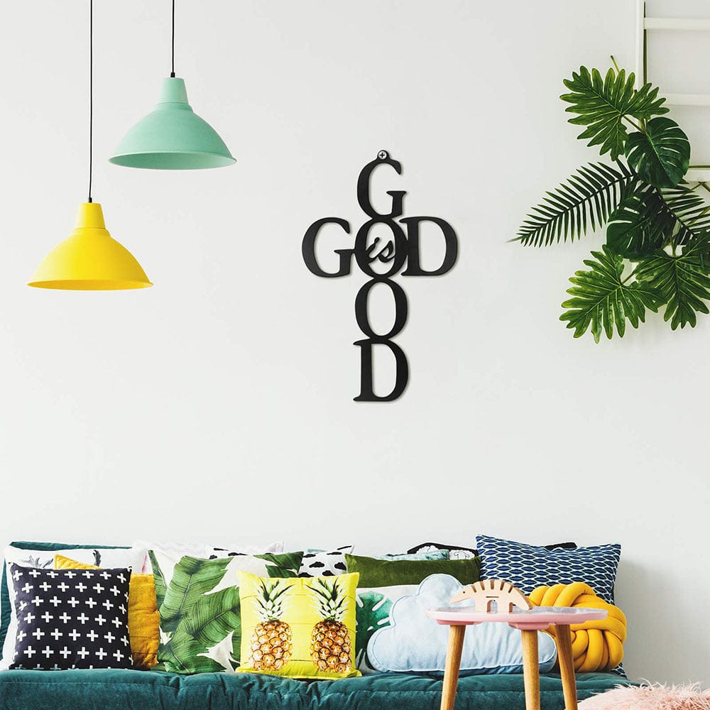 "God Is Good" Handmade Metal Wall Decor by Godisabove™