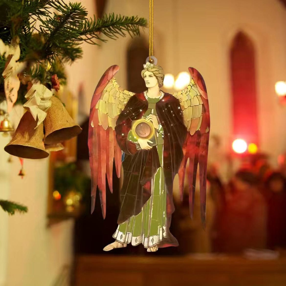 Holy Figures Ornaments | Flat Decors For Christmas Tree