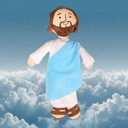 Handmade Jesus Plushie by Godisabove™