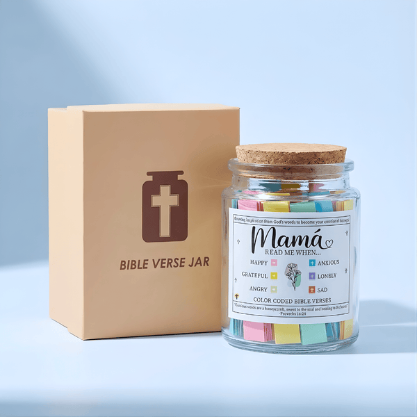 (LIMITED EDITION) Mama Jar - Handmade 90 Day Bible Verses (Free Gift Box)