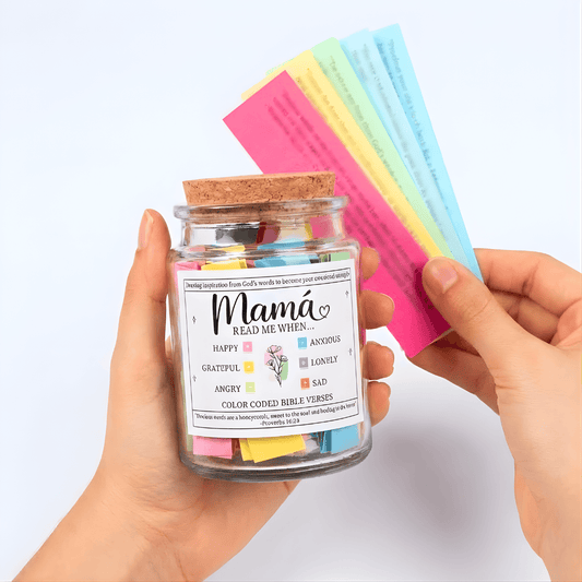 (LIMITED EDITION) Mama Jar - Handmade 90 Day Bible Verses (Free Gift Box)