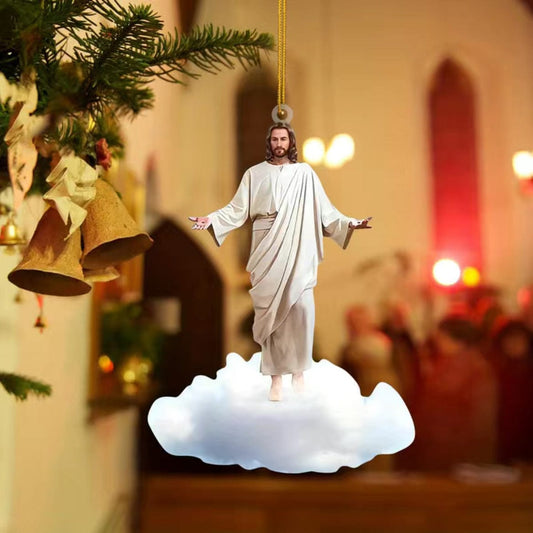 Holy Figures Ornaments | Flat Decors For Christmas Tree