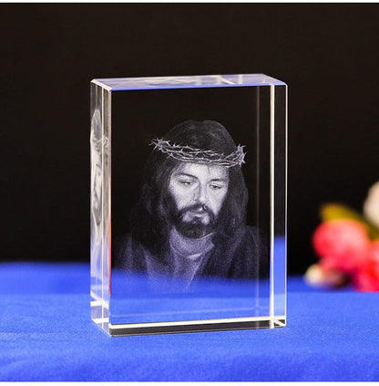 Handmade Jesus Themed 3D Mini Ornaments Crafted by Godisabove™