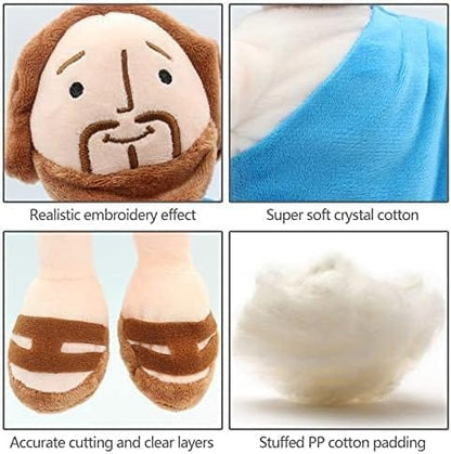 Handmade Jesus Plushie by Godisabove™