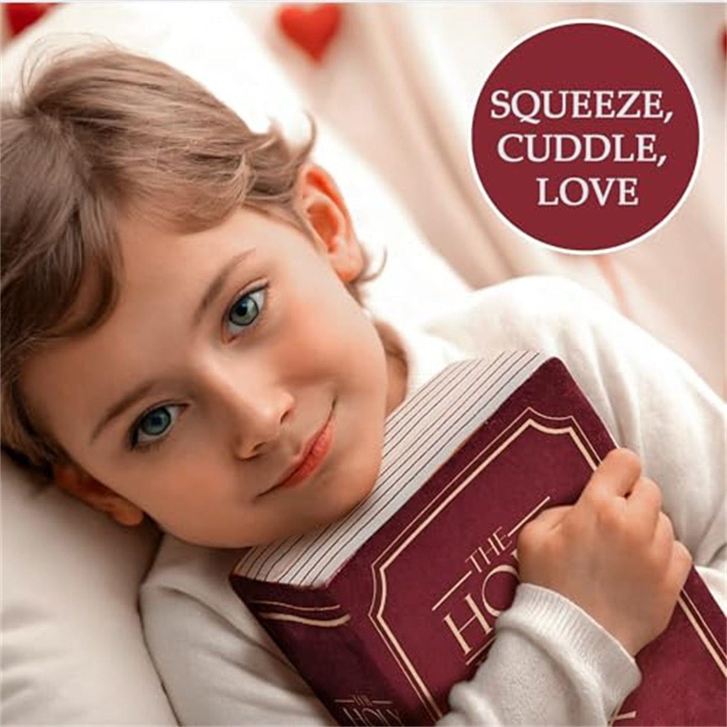 The Holy Bible Squishy Pillow (Huggable Size)