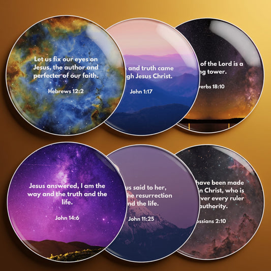 6 Additional Scripture Galaxy Discs For Bible Projector