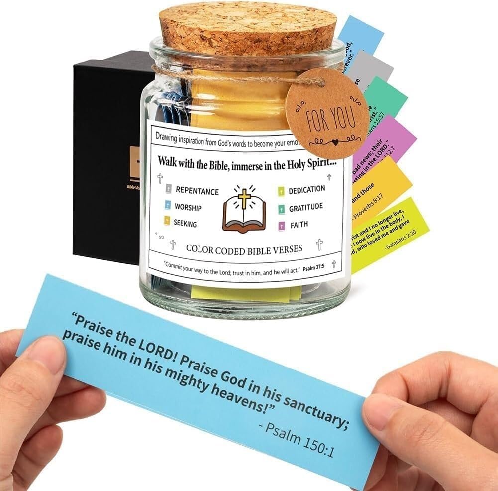 Handmade 90 Day Holy Spirit Jar (Comes With Christian Gift Box) (GIFTING OFFER)
