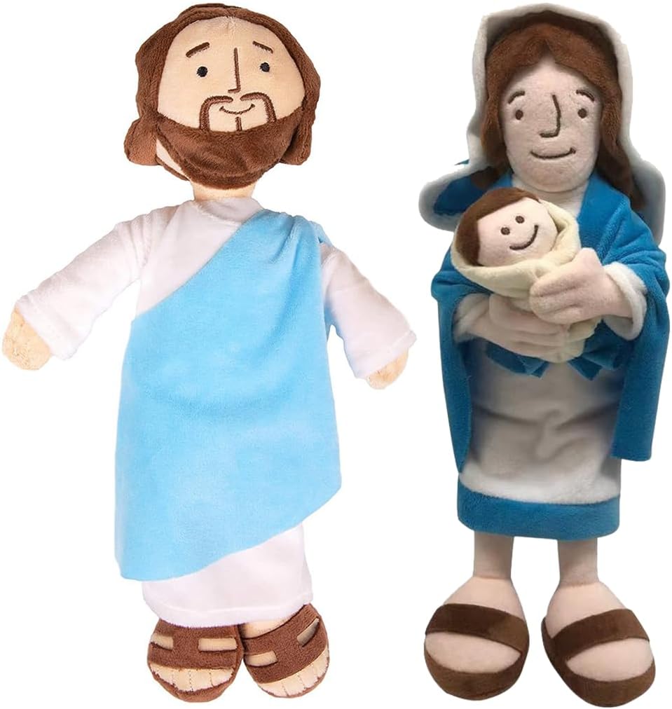 Handmade Jesus Plushie by Godisabove™