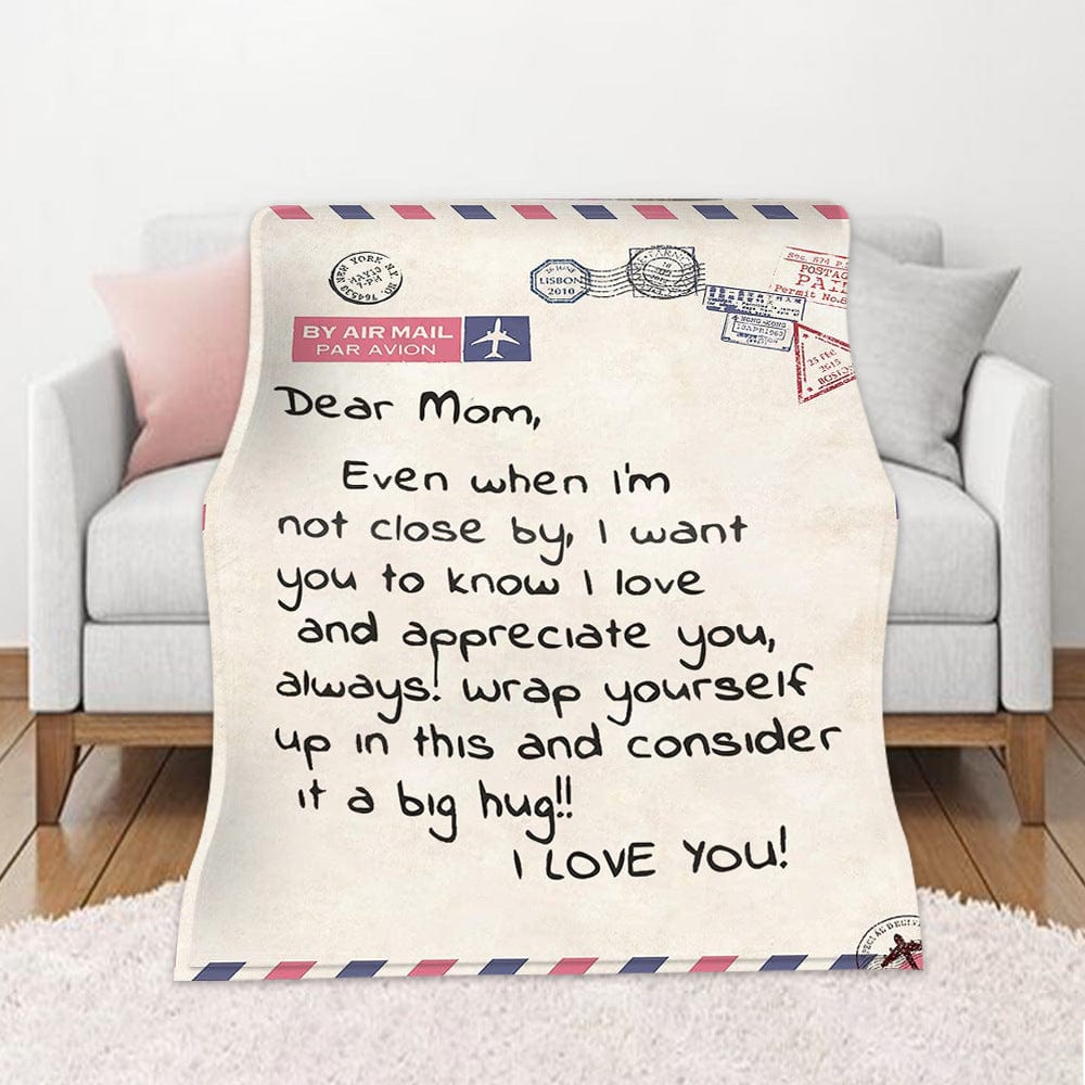Dear Mom, I Love You Blanket by Godisabove™