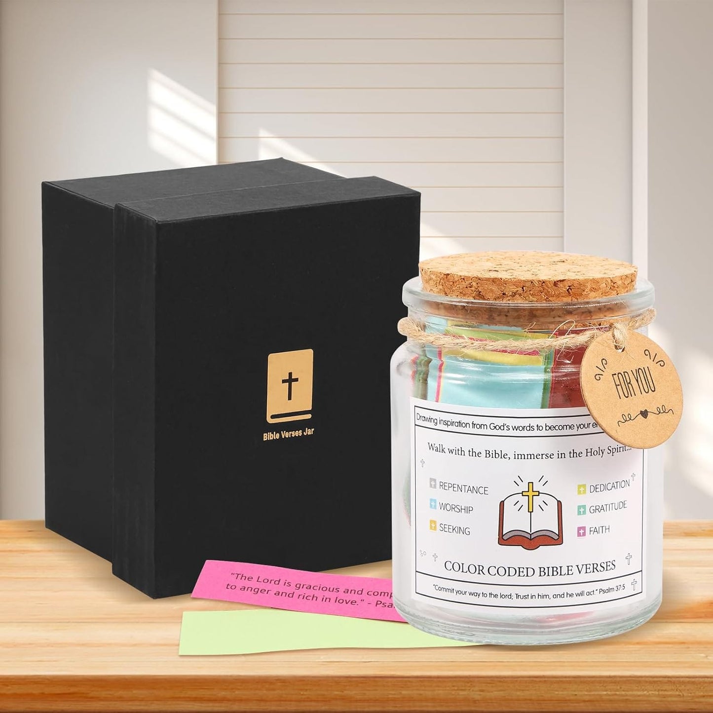 Handmade 90 Day Holy Spirit Jar (Comes With Christian Gift Box) (GIFTING OFFER)