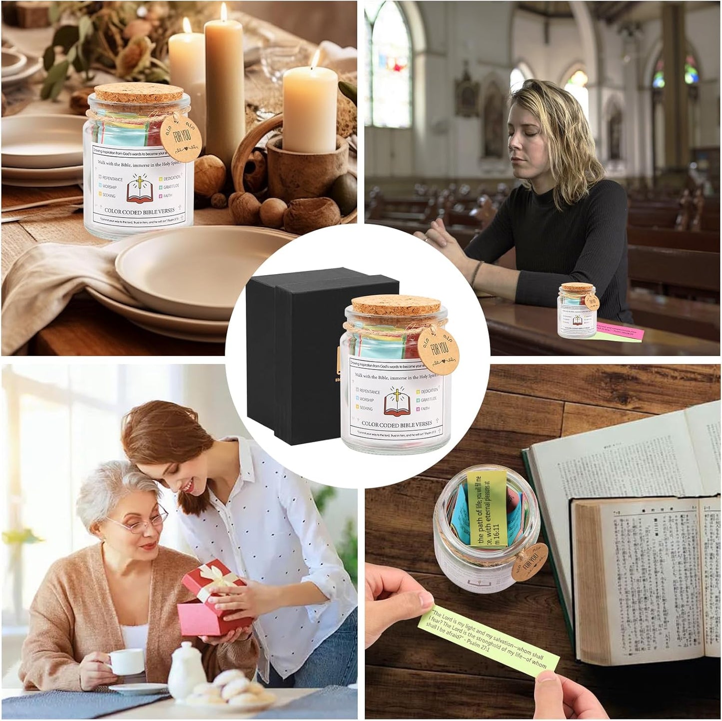 Handmade 90 Day Holy Spirit Jar (Comes With Christian Gift Box) (GIFTING OFFER)