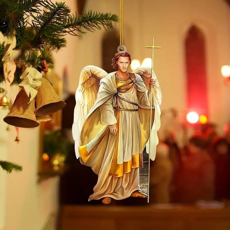 Holy Figures Ornaments | Flat Decors For Christmas Tree