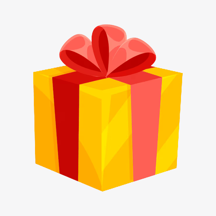 Gift Box & Stickers