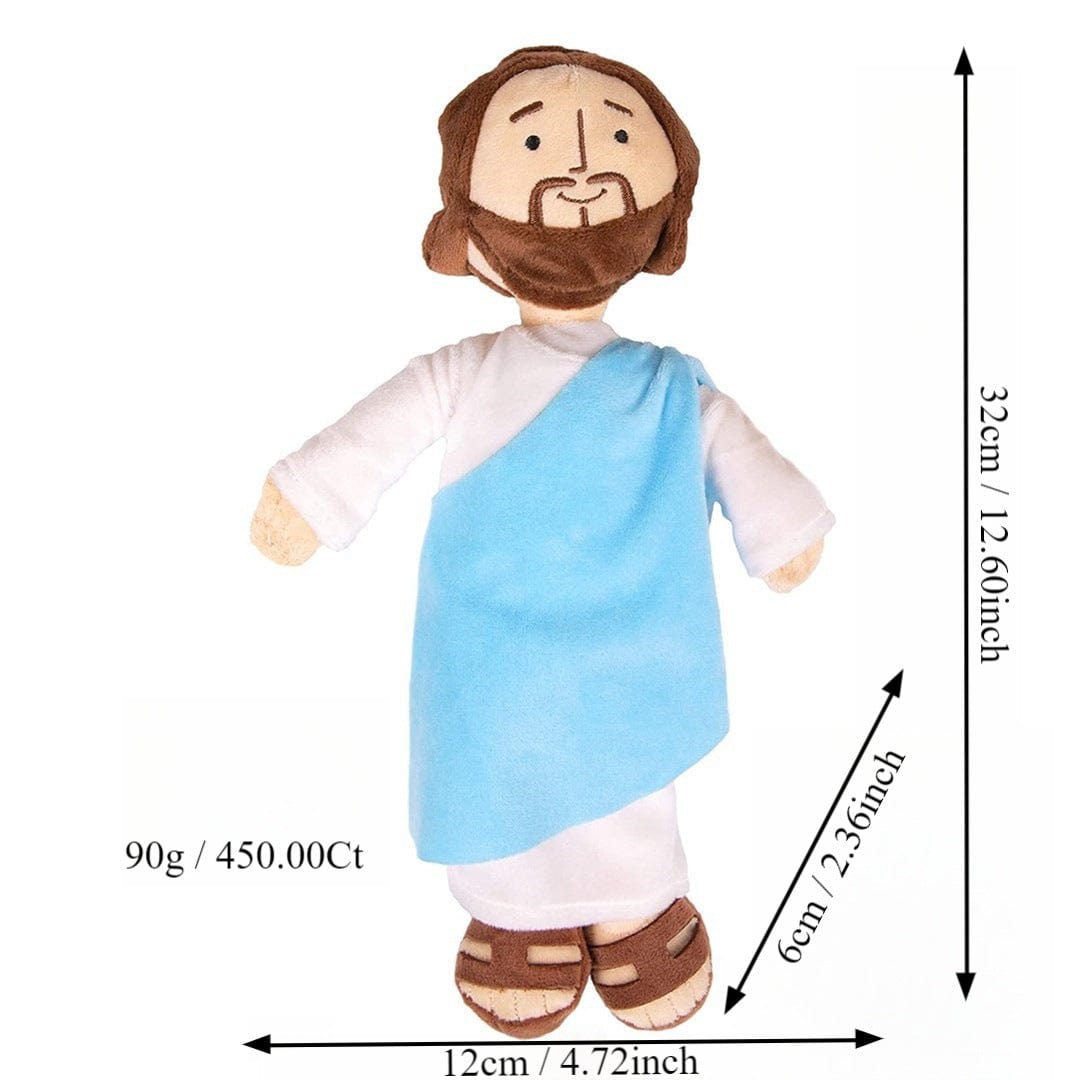 Handmade Jesus Plushie by Godisabove™