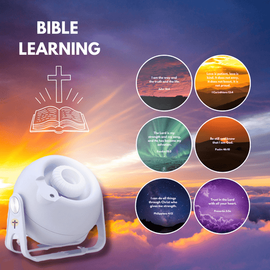(GESCHENKANGEBOT) Godisabove -Der Bibel-Galaxie-Projektor (kommt mit 6 kostenlosen Discs)