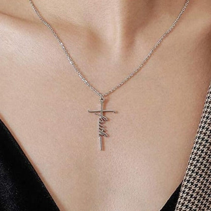 "FAITH" Necklace by Godisabove™