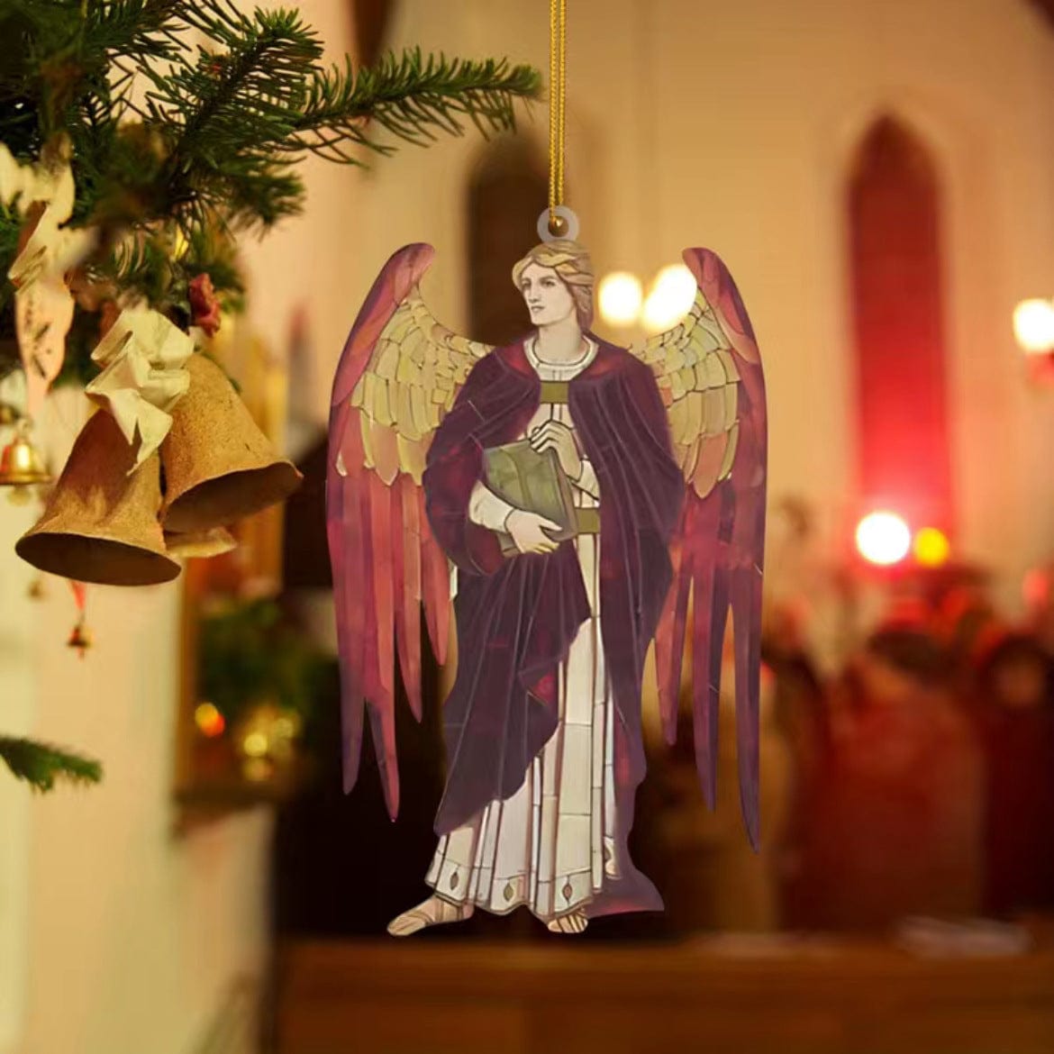Holy Figures Ornaments | Flat Decors For Christmas Tree