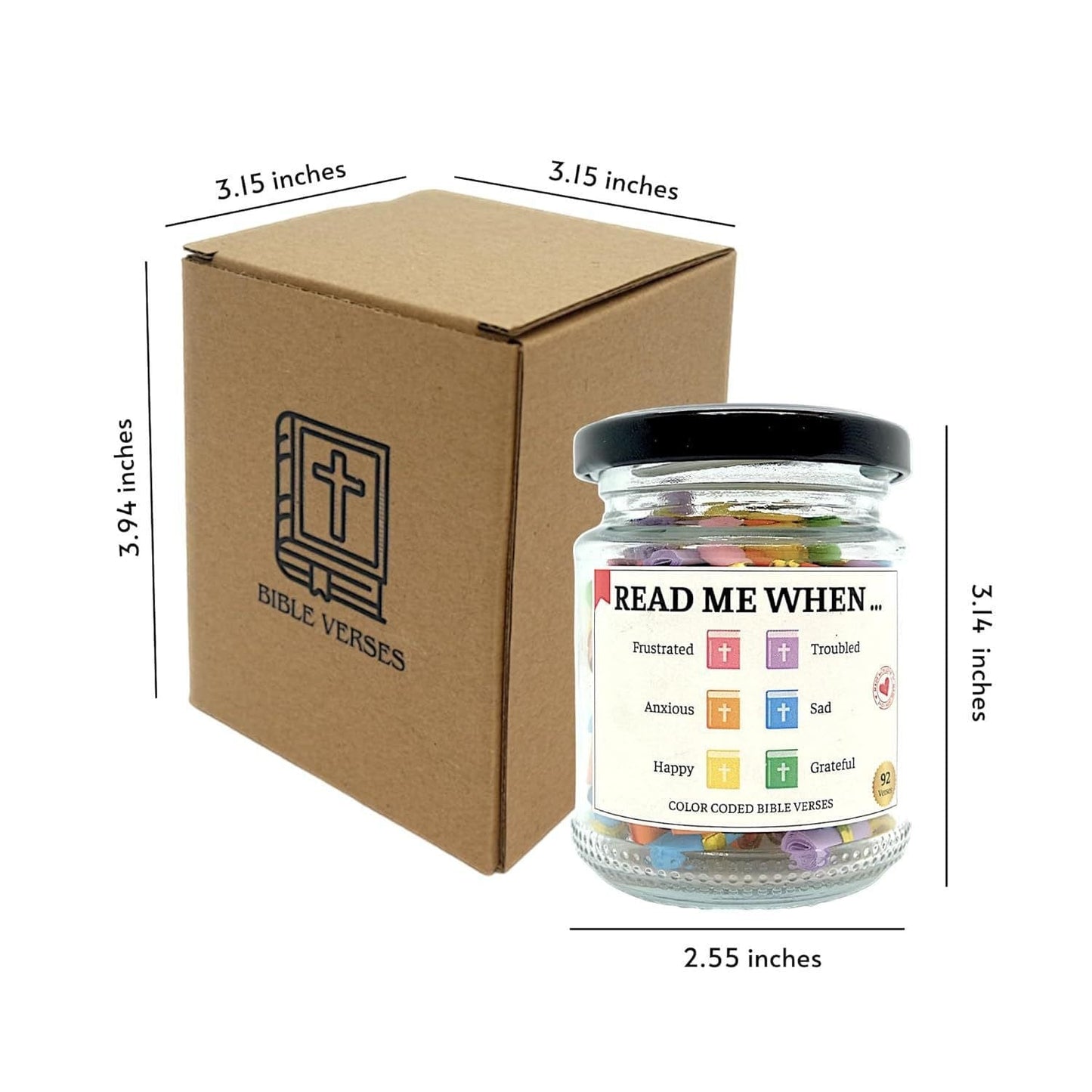 Hand Rolled Bible Jar
