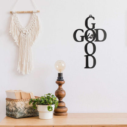 "God Is Good" Handmade Metal Wall Decor by Godisabove™