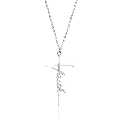 "FAITH" Necklace by Godisabove™