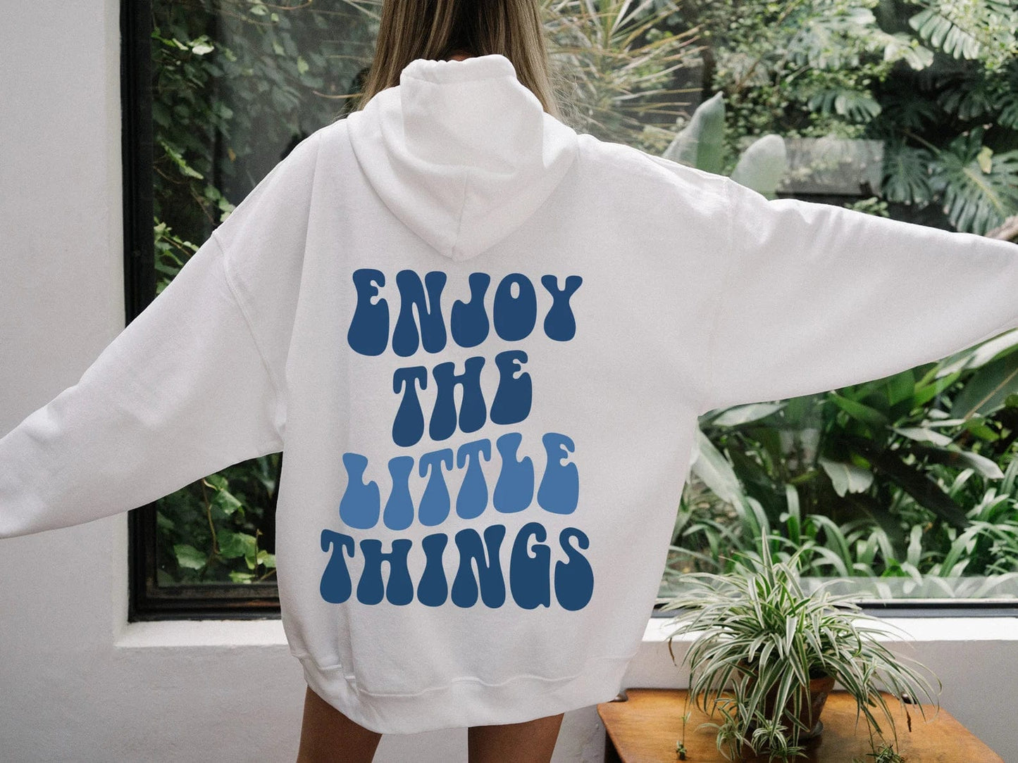 "Enjoy the little things" Hoodie by Godisabove™