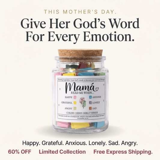 (LIMITED EDITION) Mama Jar - Handmade 90 Day Bible Verses (Free Gift Box)